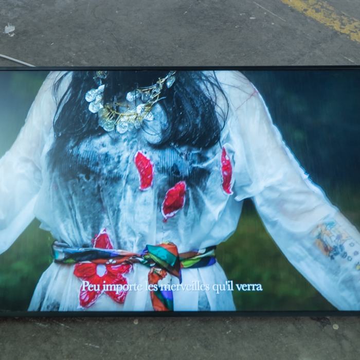 Doman Shekani, Atwani (tu peux), 2022, travail de Bachelor
Photo: Laura Morier-Genoud / EDHEA