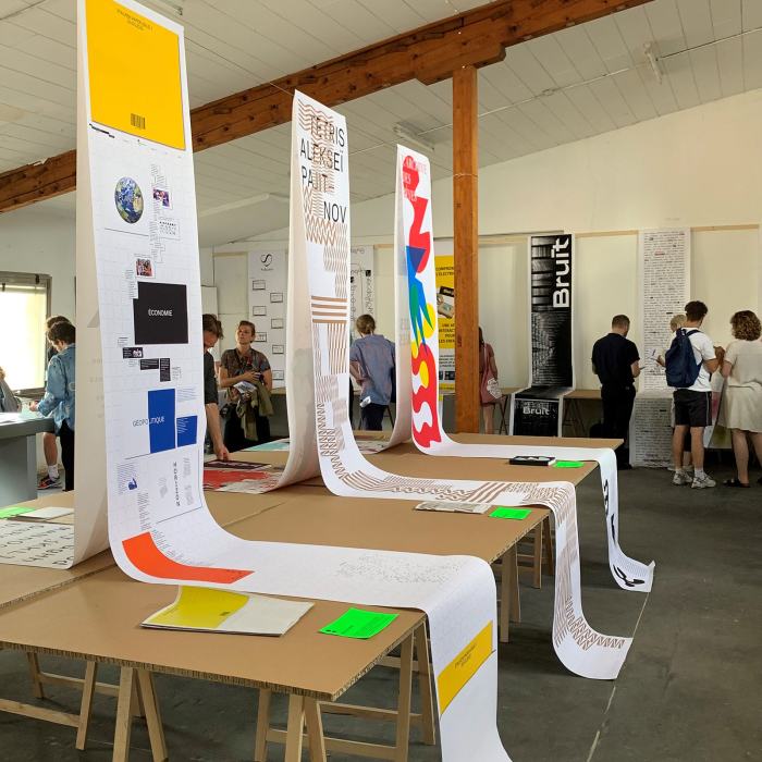 Blick auf die Grafikarbeiten
Foto: EDHEA