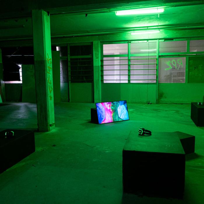 Al Gutierrez, After Laughter Comes Drool, 2022, travail de Master
Photo: Laura Morier-Genoud / EDHEA