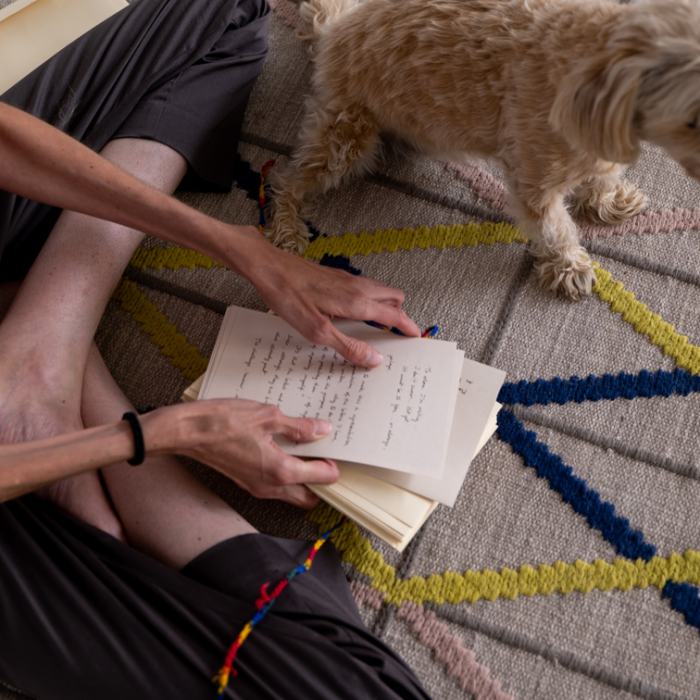 Constanza Puente-Burgos, Ecriture à main levée: une tentative de biographie commune, 2022, travail de Master
Photo: Laura Morier-Genoud / EDHEA