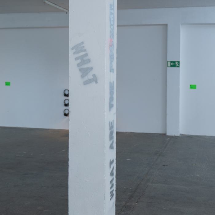 Gleni Çaçi, How to Disappear With Bella Figura, 2022, travail de Master
Photo: Laura Morier-Genoud / EDHEA