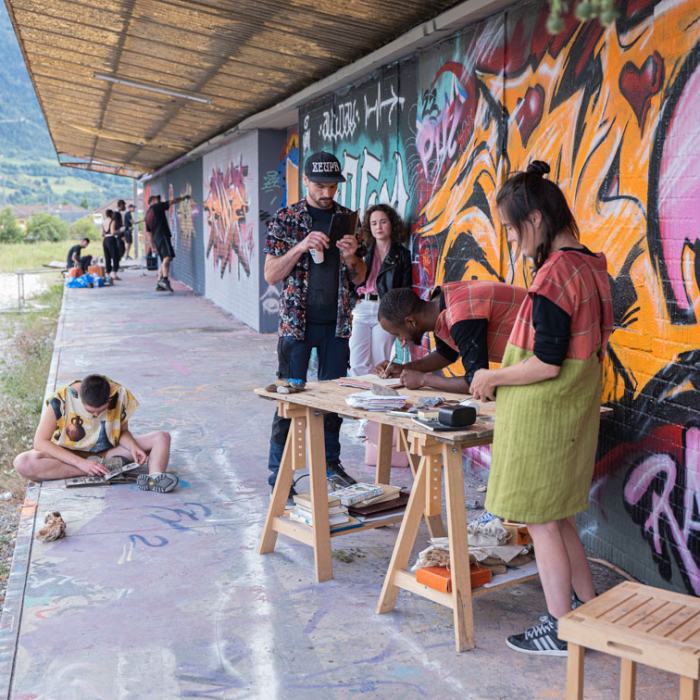 Pauline Ammann, Adddresse., 2022, travail de Master
Photo: Laura Morier-Genoud / EDHEA