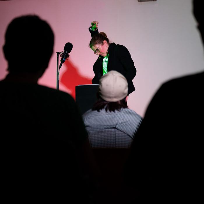 Aline Fournier, Logorrhée, 2023, travail de Bachelor
Photo: Fi'Ni Studio  / EDHEA