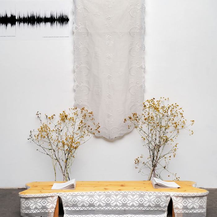 Amina Jendly, Vibrating-with, to the Planthroposcene, 2023, travail de Bachelor
Photo: Fi'Ni Studio  / EDHEA