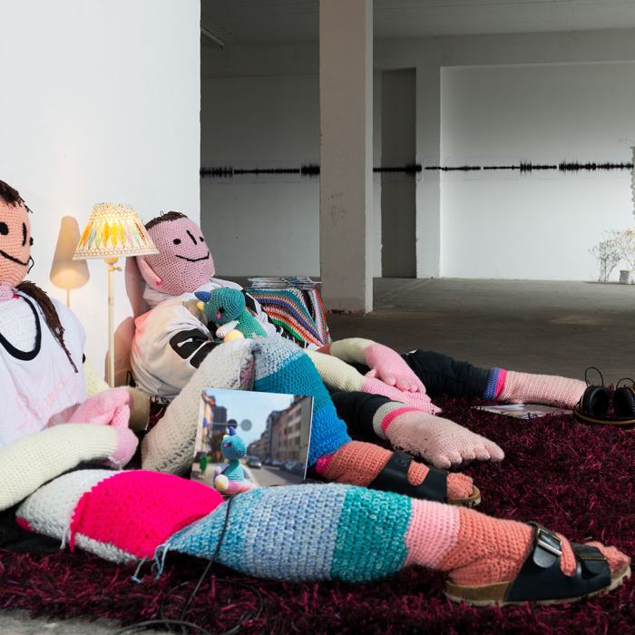 Antoine Dollat & Emilie Gougain, Bébé dragon / deux histoires qui ne sont pas encore des chansons, 2023, travail de Master
Photo: Fi'Ni Studio  / EDHEA