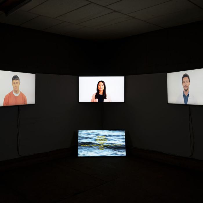 Jonathan Levy-Forcada, s_e_l_f / the medium is nut (in) the msg, 2023, travail de Master
Photo: Fi'Ni Studio  / EDHEA