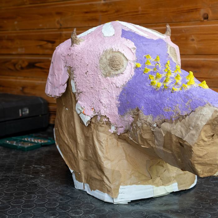 Emy Zara Rouche, Papier, Phare & Museau, travail de Bachelor
Photo: Maurice Eggel  / EDHEA