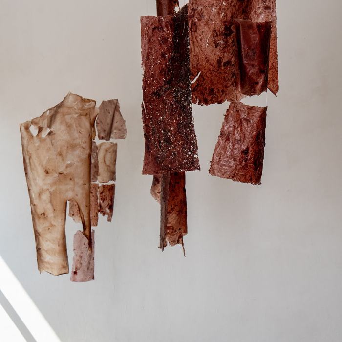 Florane Jamet-Locatelli, Peaux-territoires, travail de Bachelor
Photo: Maurice Eggel  / EDHEA