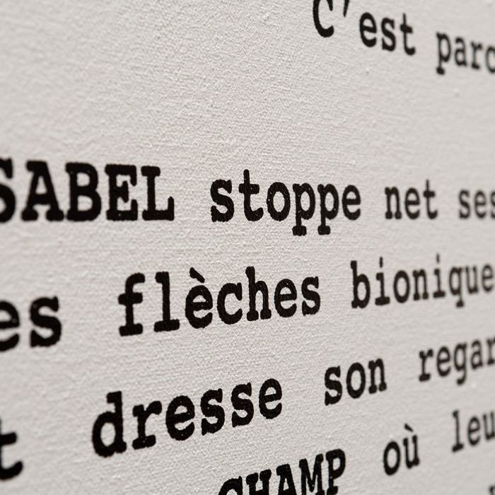 Lionelle Mathis, Nos récits, travail de Bachelor
Photo: Maurice Eggel  / EDHEA