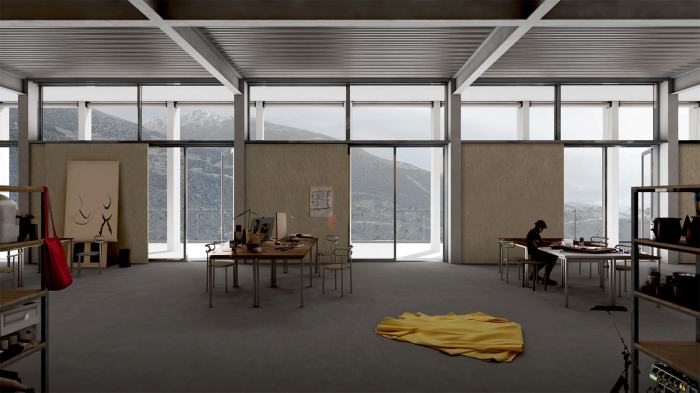 Zukünftiger Campus, Computergrafik
© CLR architectes