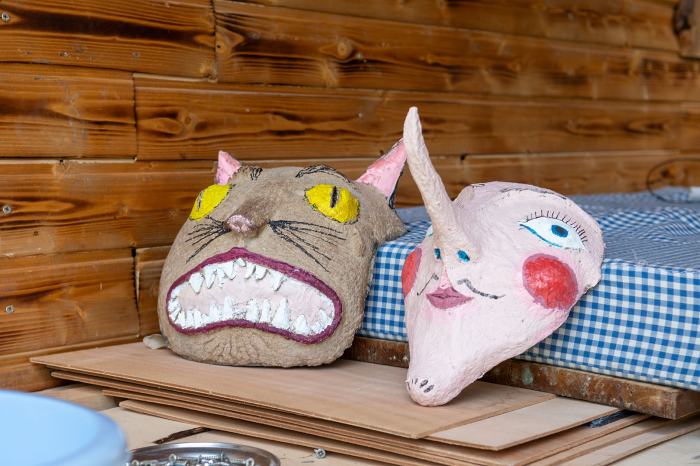 Emy Zara Rouche, Papier, Phare & Museau, travail de Bachelor
Photo: Maurice Eggel  / EDHEA