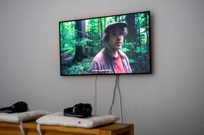Abdelrahman Hassan, Scene 03: Avery F. Gordon, Jacques Derrida, and Mark Fisher get stoned in the Alps, Master's work
Picture: Maurice Eggel  / EDHEA
