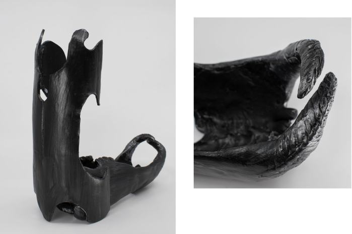 Marie Délétroz, Rend fort, 2024
Prothèse, pâte polymère