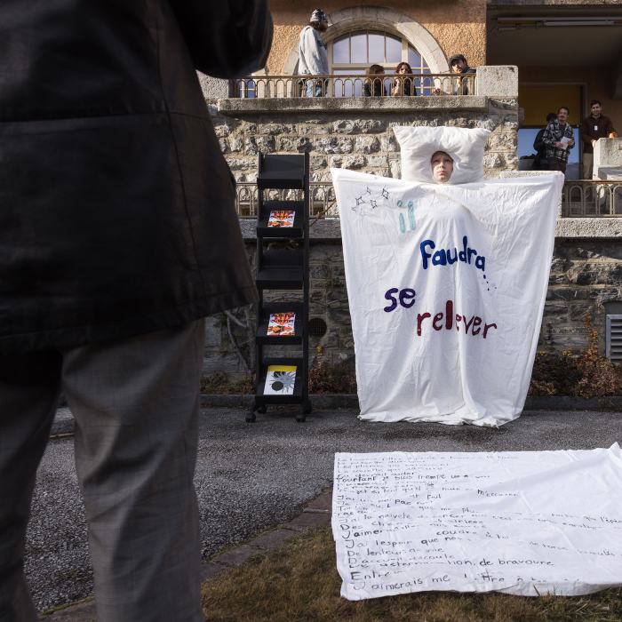 Arnaud Gronchi, Pas de carapace
© Olivier Lovey / EDHEA